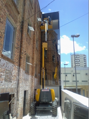 TRANSFORMAÇÃO DO ANTIGO MOINHO PROGRESSO EM EDIFÍCIO COMERCIAL PARA LOCAÇÃO - (5 PAVIMENTOS) - SÃO PELEGRINO